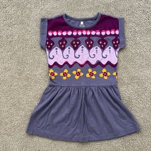 Tea Collection Purple Dress Sz 4